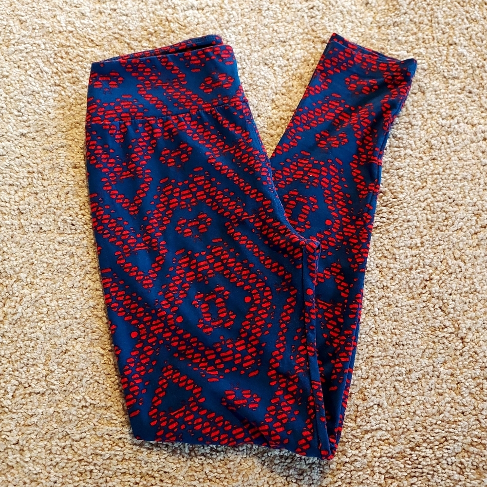 LULAROE Leggings OS great for 4th of July